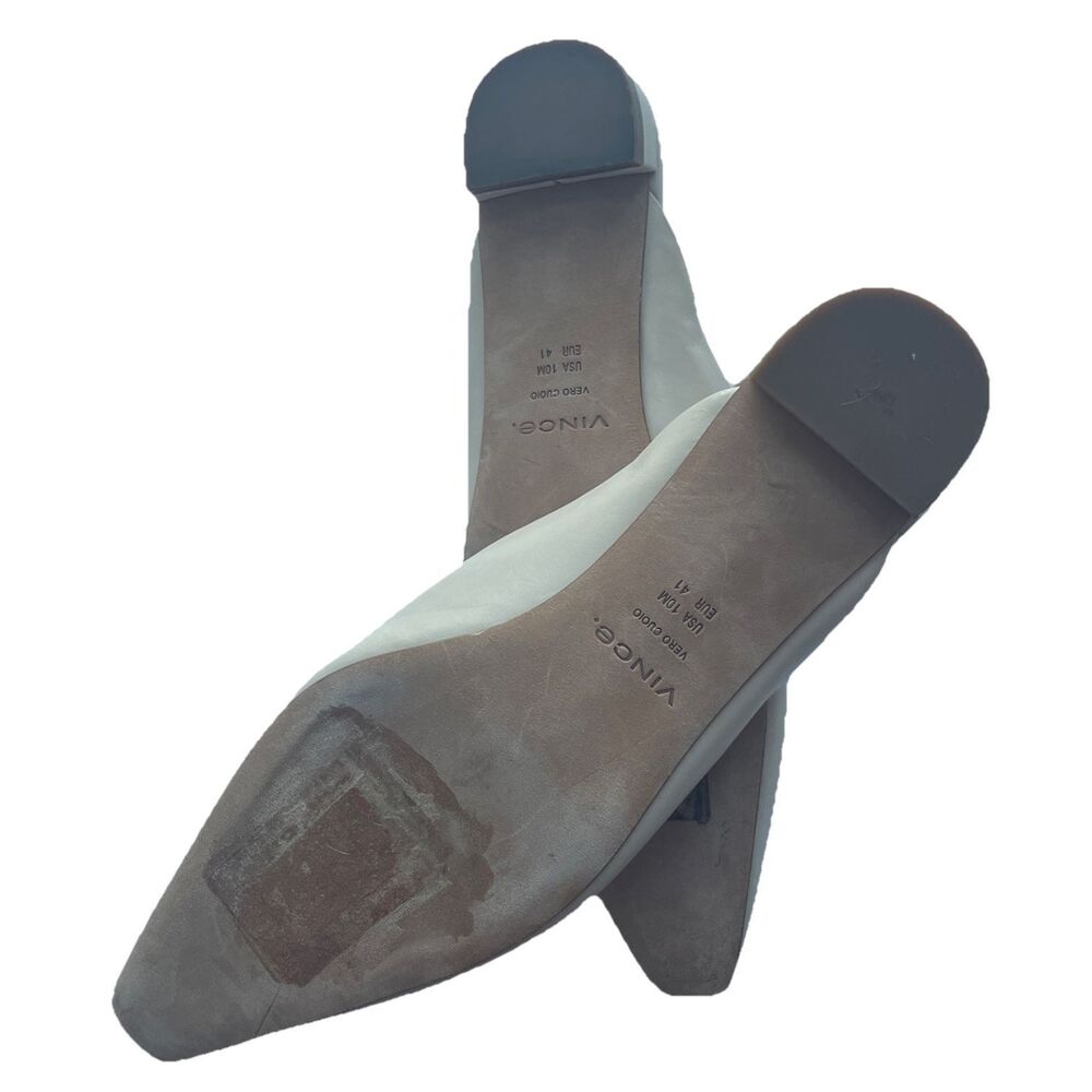 $265 Vince Women's Ana Slip On Pointed Toe Mule Slides Shoes Size 10M New - Picture 8 of 9
